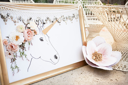 unicorn birthday party Inspiration