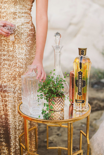 Modern cocktail display