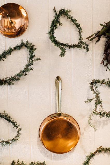 Winter cocktail party backdrop