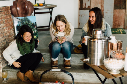 Winter cocktail party