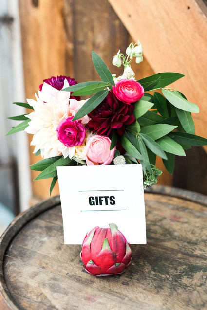 Gift table signage