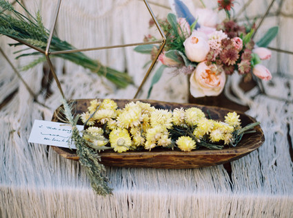 bohemian baby shower