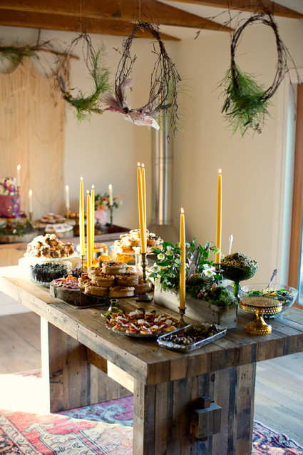 bohemian baby shower Inspiration