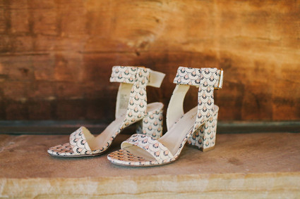Vintage wedding shoes