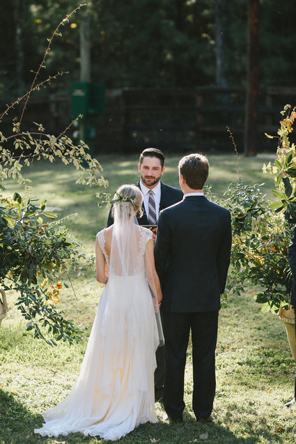 Fall southern wedding