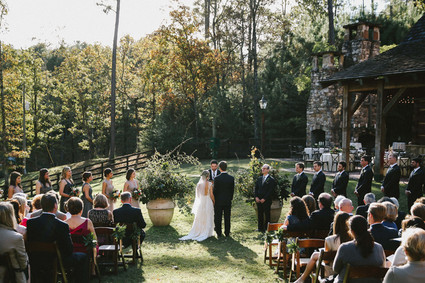 Fall southern wedding