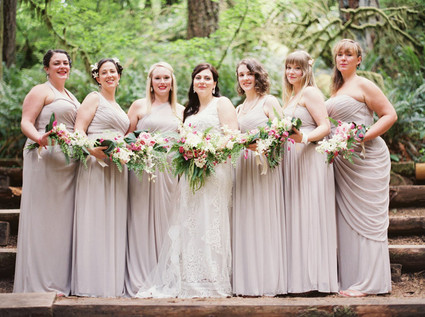 Oregon summer camp wedding