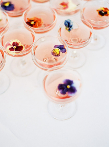 Floral cocktails