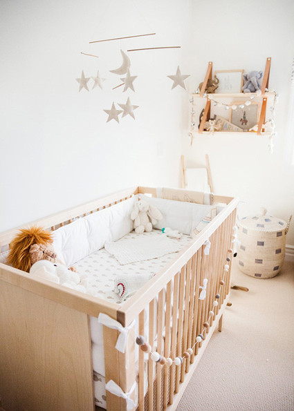 Neutral natural boys nursery