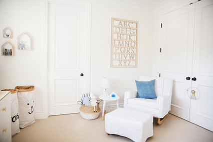 Neutral natural boys nursery