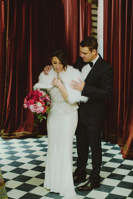 Romantic wintry wedding at Gramercy Park Hotel