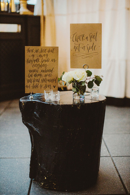 Wedding signage