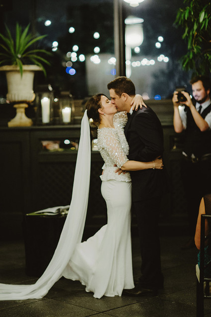 Romantic wintry wedding at Gramercy Park Hotel
