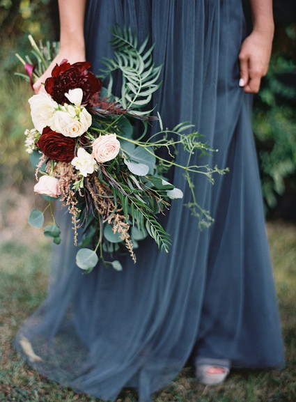 Fall wedding bouquet