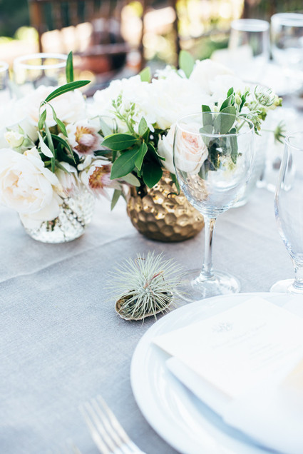 Wedding tablescape