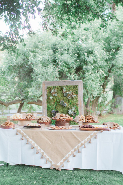Dessert table display
