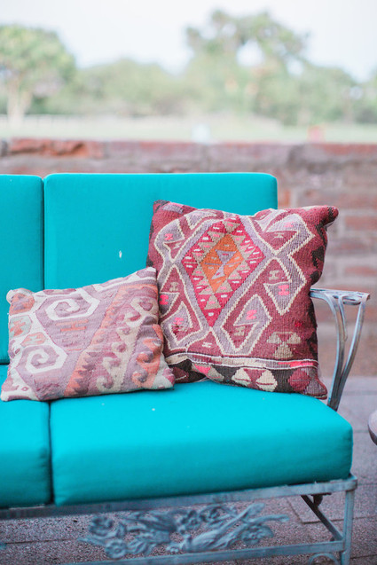 Wedding lounge area