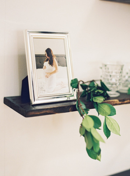 Classic white floral baby shower