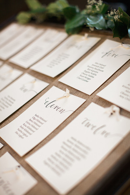 Escort card display Inspiration