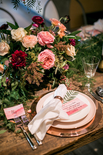Rustic tablescape