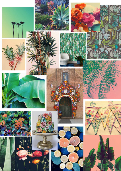 Summer mood board Inspiration