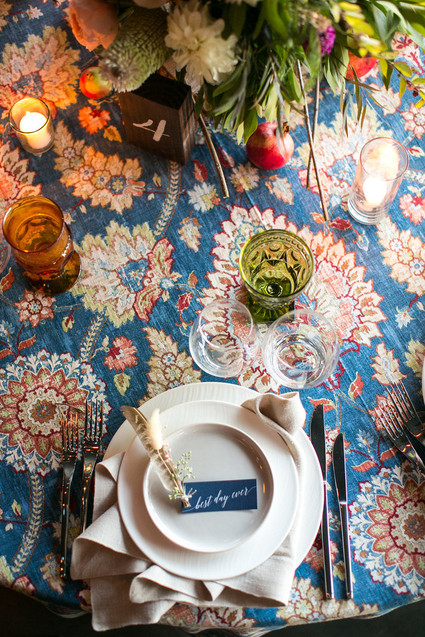 Rustic fall wedding decor