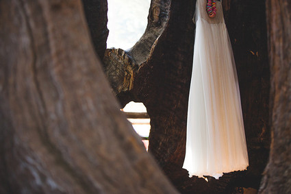 Colorful DIY woodsy wedding