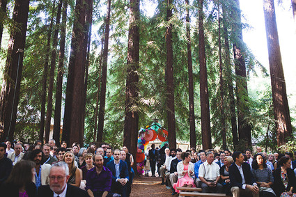 Ceremony in the woods