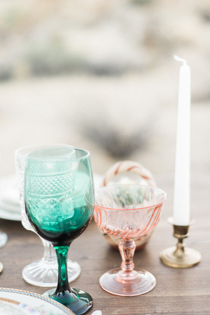 Bohemian desert wedding inspiration