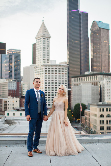 Elegant Seattle wedding ceremony