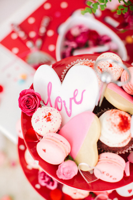 Valentines day cookies