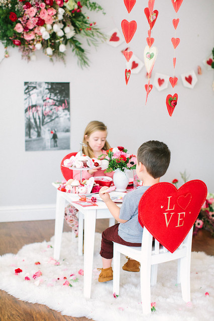 Kids Valentine's Day party Inspiration