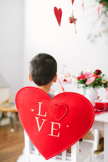 Kids Valentine's Day party Inspiration