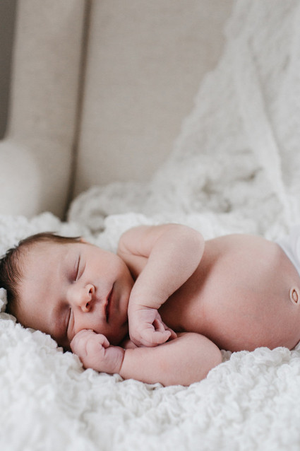 neutral newborn photos