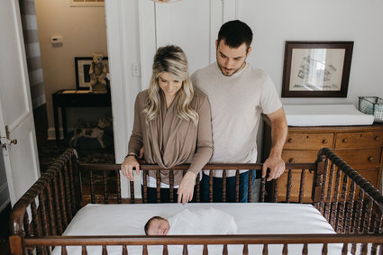 neutral newborn photos