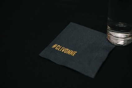 Customized cocktail napkins