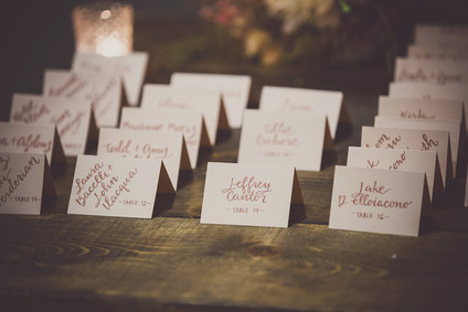 Escort cards Inspiration