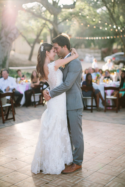 First dance portrait