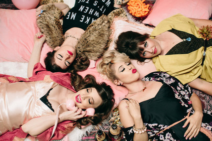 Girly Valentine's Day party