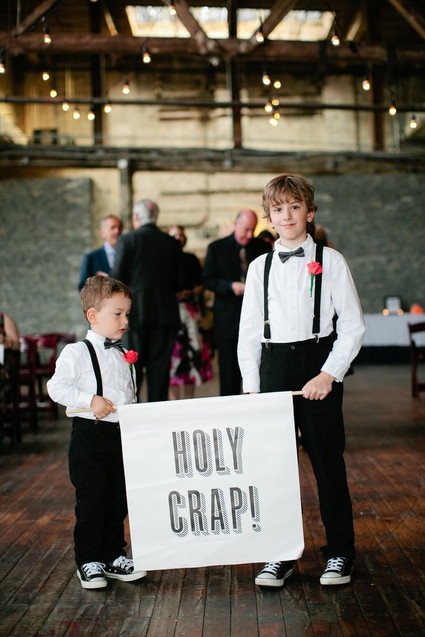 Ceremony signage