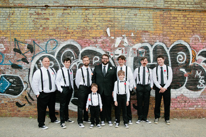 Groomsmen portrait
