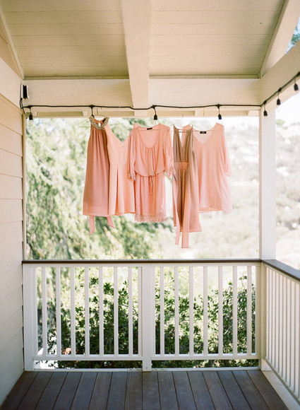 Pink bridemaid dresses