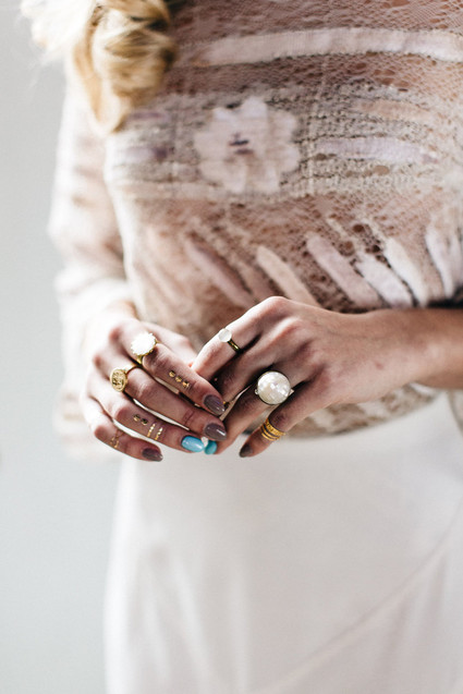 Moroccan bohemian wedding jewelry