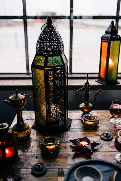 Moroccan bohemian wedding decor