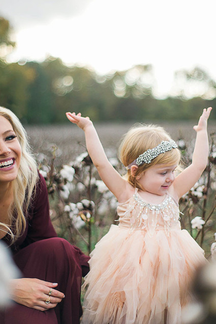 Cotton field family photos