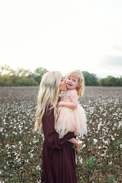 Cotton field family photos