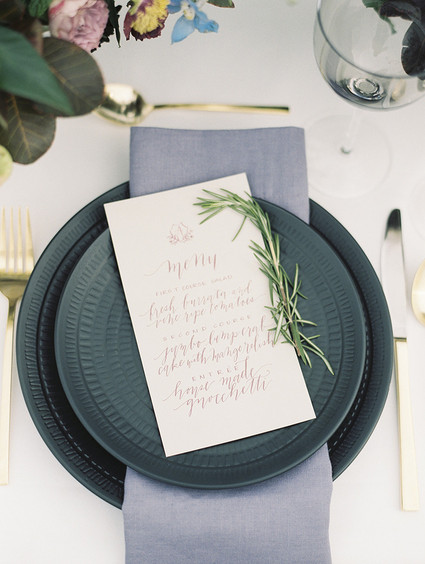 Romantic seaside wedding inspiration