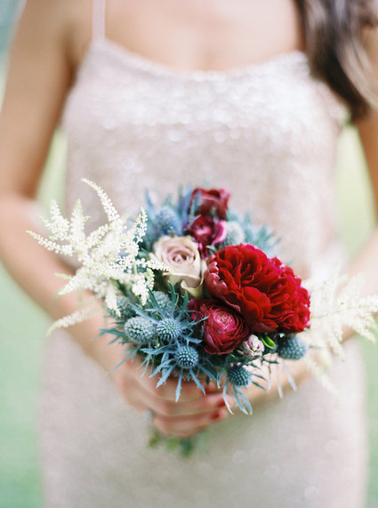 Jewel toned wedding inspiration Inspiration