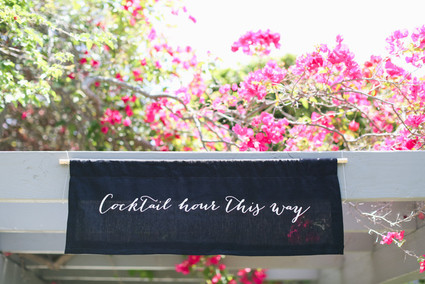 Wedding signage