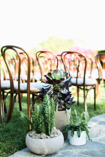 Ceremony floral decor